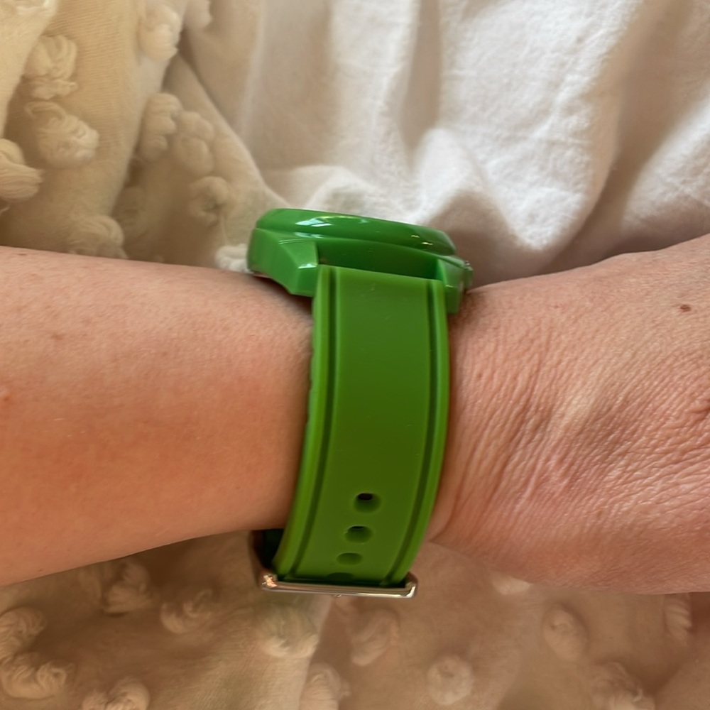 Vintage Bright green DKNY watch Brand new never been used - Picture 11 of 17